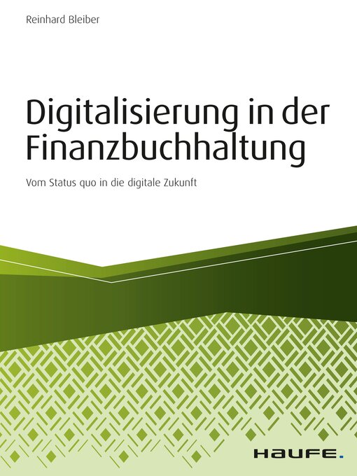 Title details for Digitalisierung in der Finanzbuchhaltung by Reinhard Bleiber - Wait list